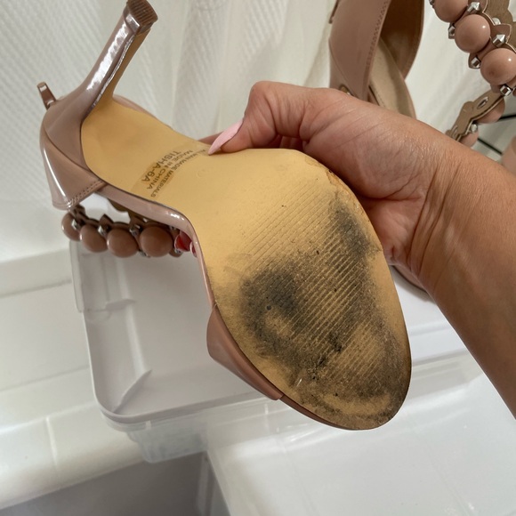 Ankle Strap Summer Heels Size 6 - Picture 3 of 3